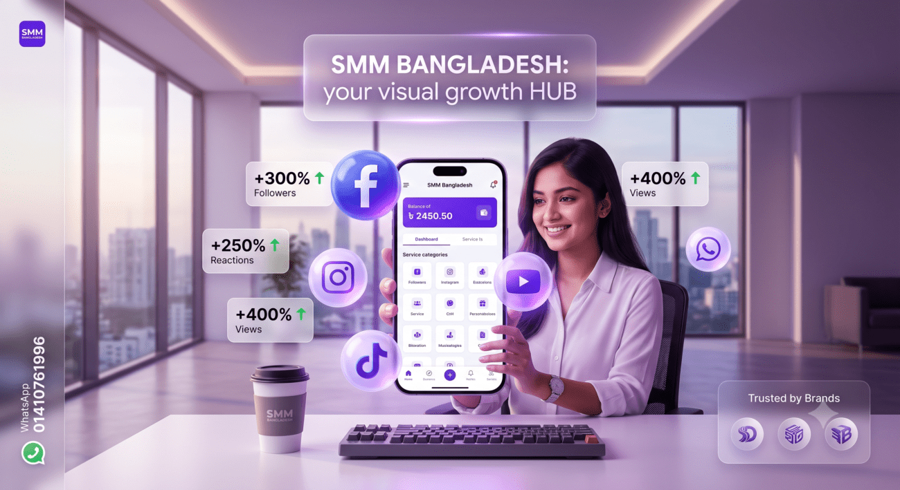 Top 10 SMM Panel in Bangladesh featuring premium social media growth services.